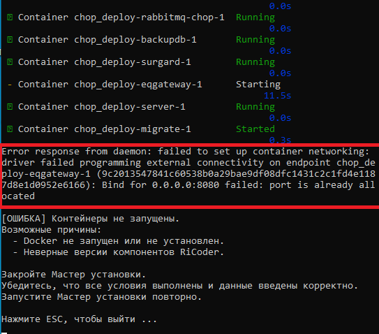 RiCoder_нет соединения Docker с портом.png
